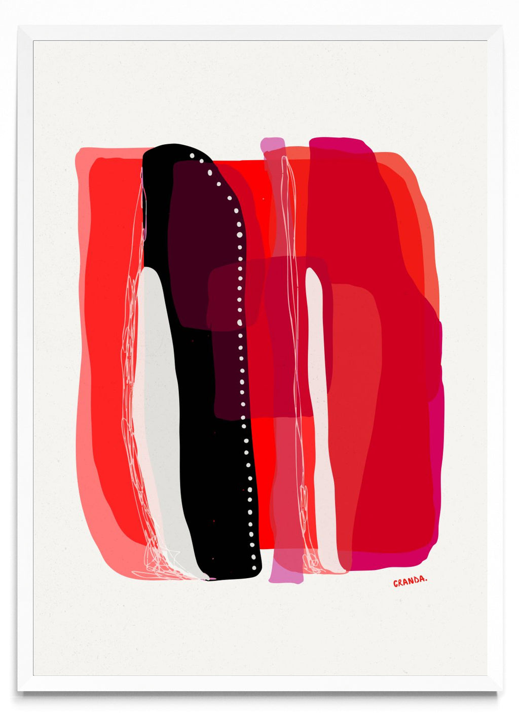 Stripes Rouge - Retrato BL