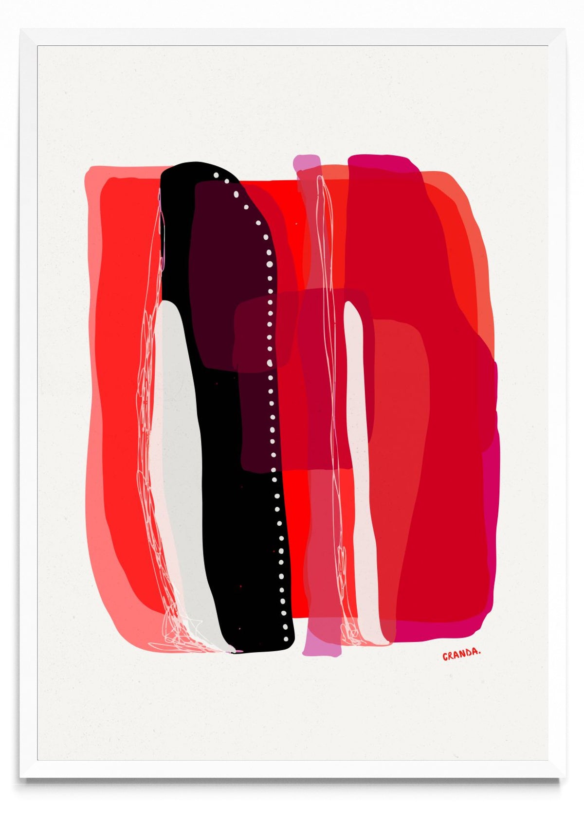 Stripes Rouge - Retrato BL