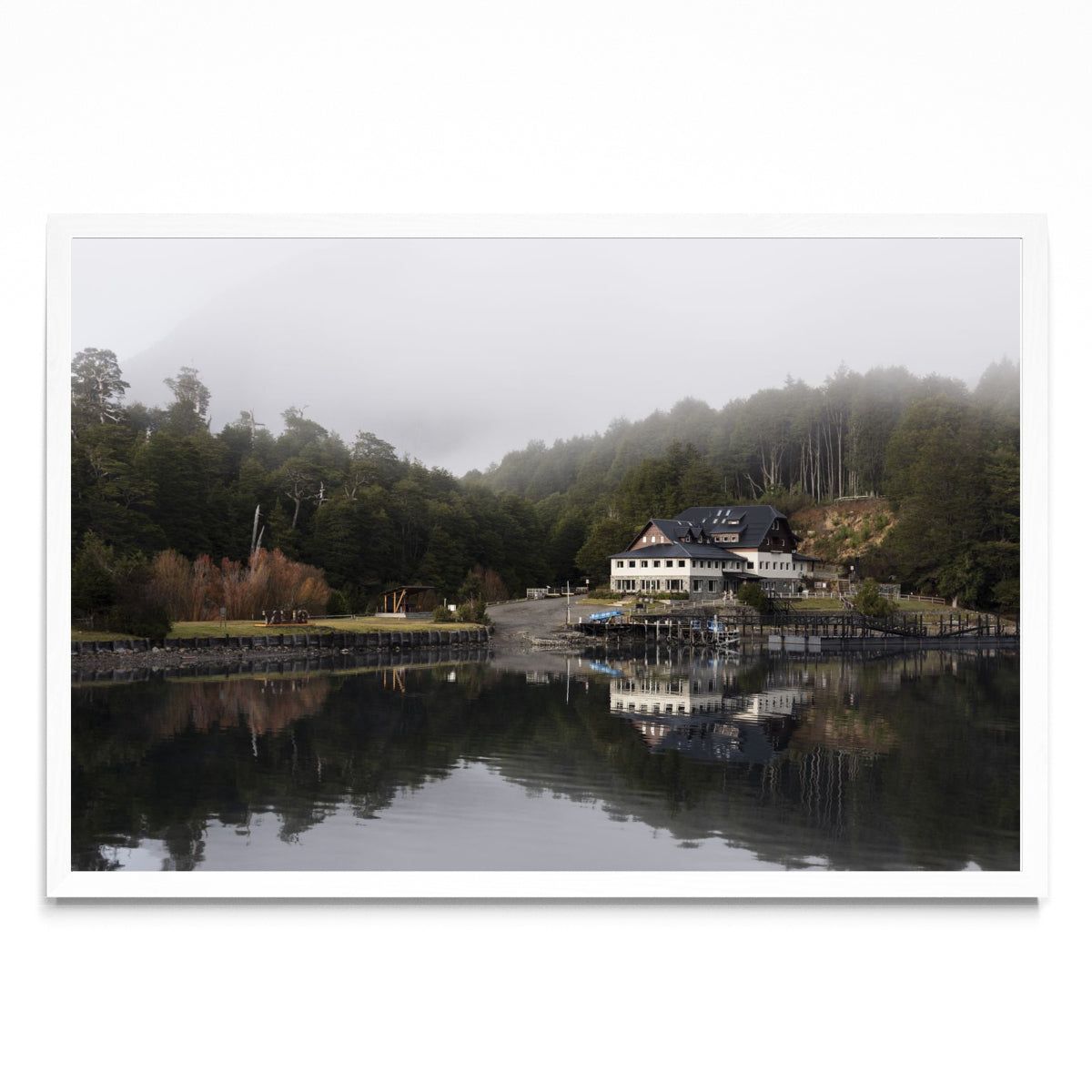 Reflejos en Puerto Blest - FotoH BL