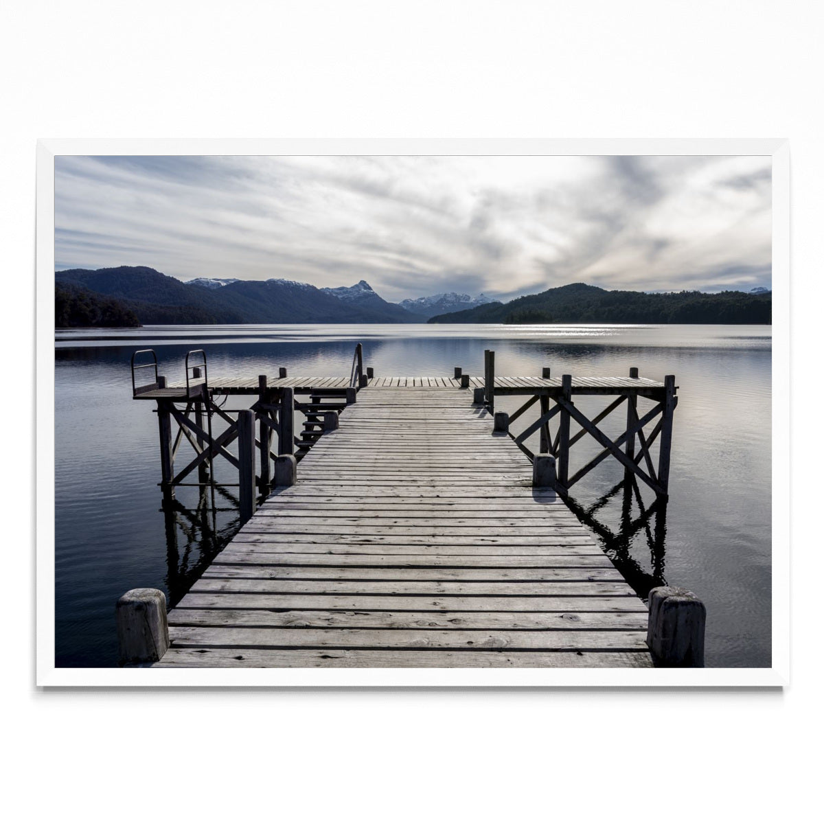 Muelle Lago Espejo - Paisaje BL