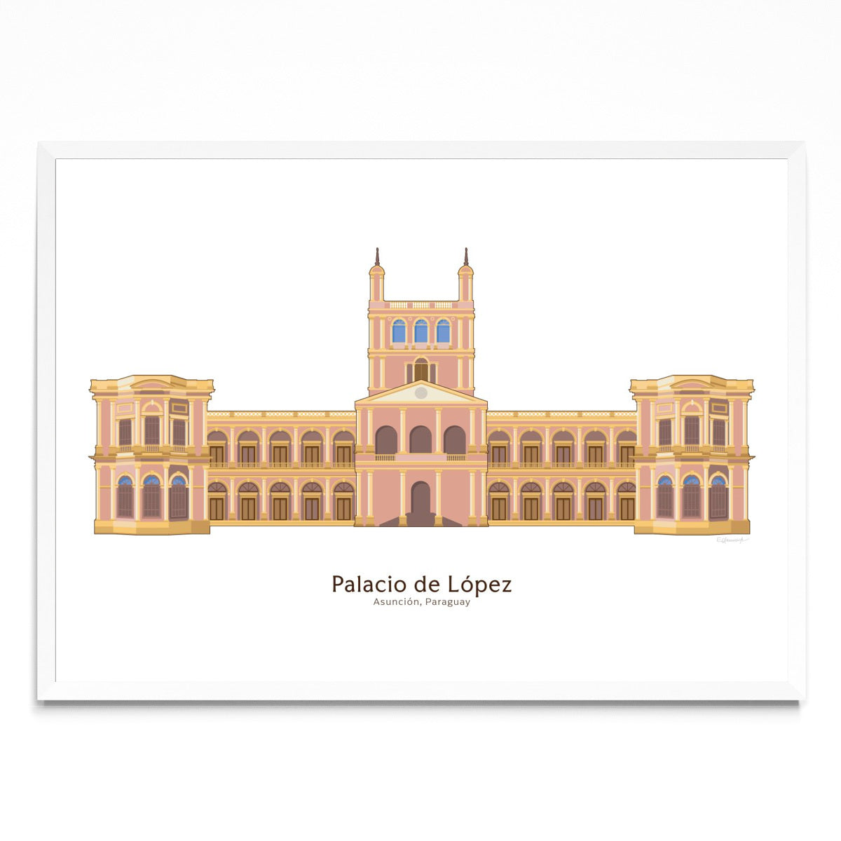 Palacio de López - Paisaje BL