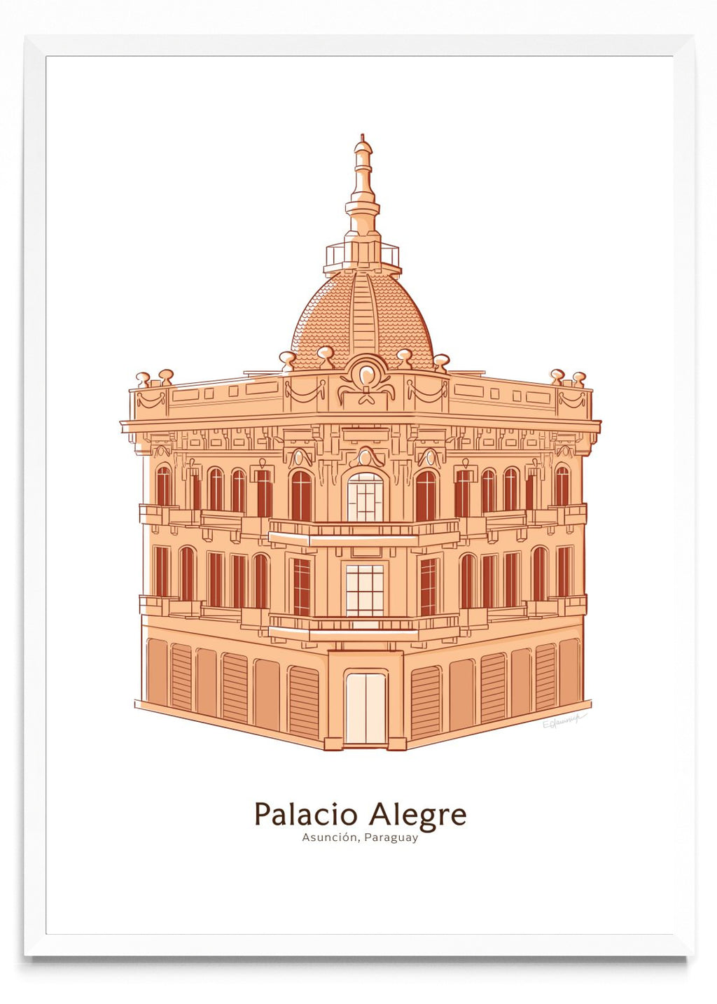 Palacio Alegre - Retrato BL