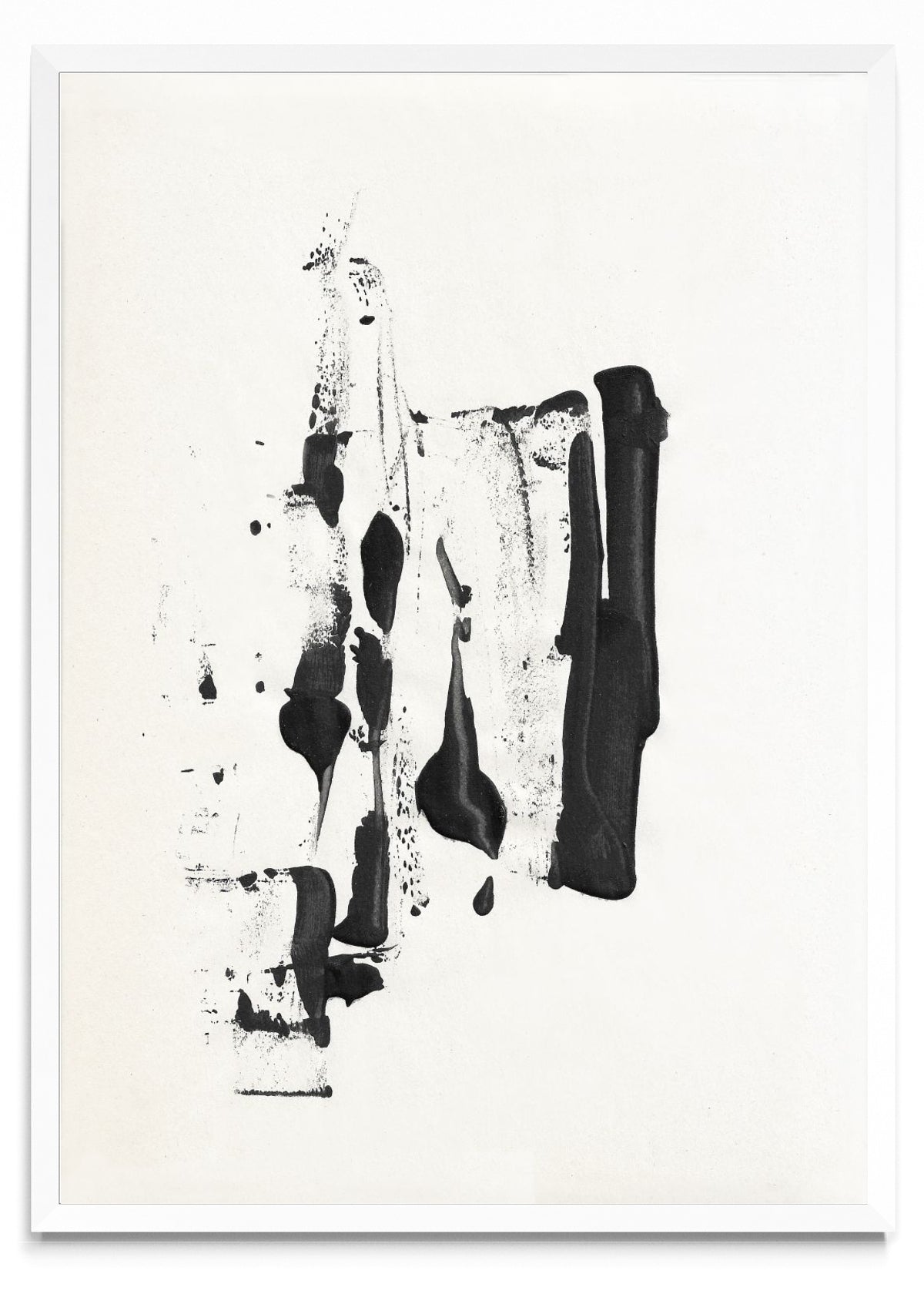 Print #1 - Trazos - - Retrato BL