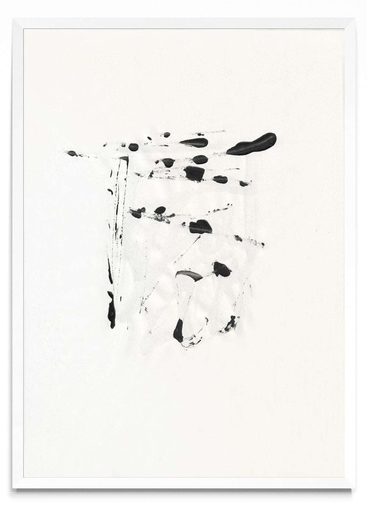 Print #3- Trazos – - Retrato BL