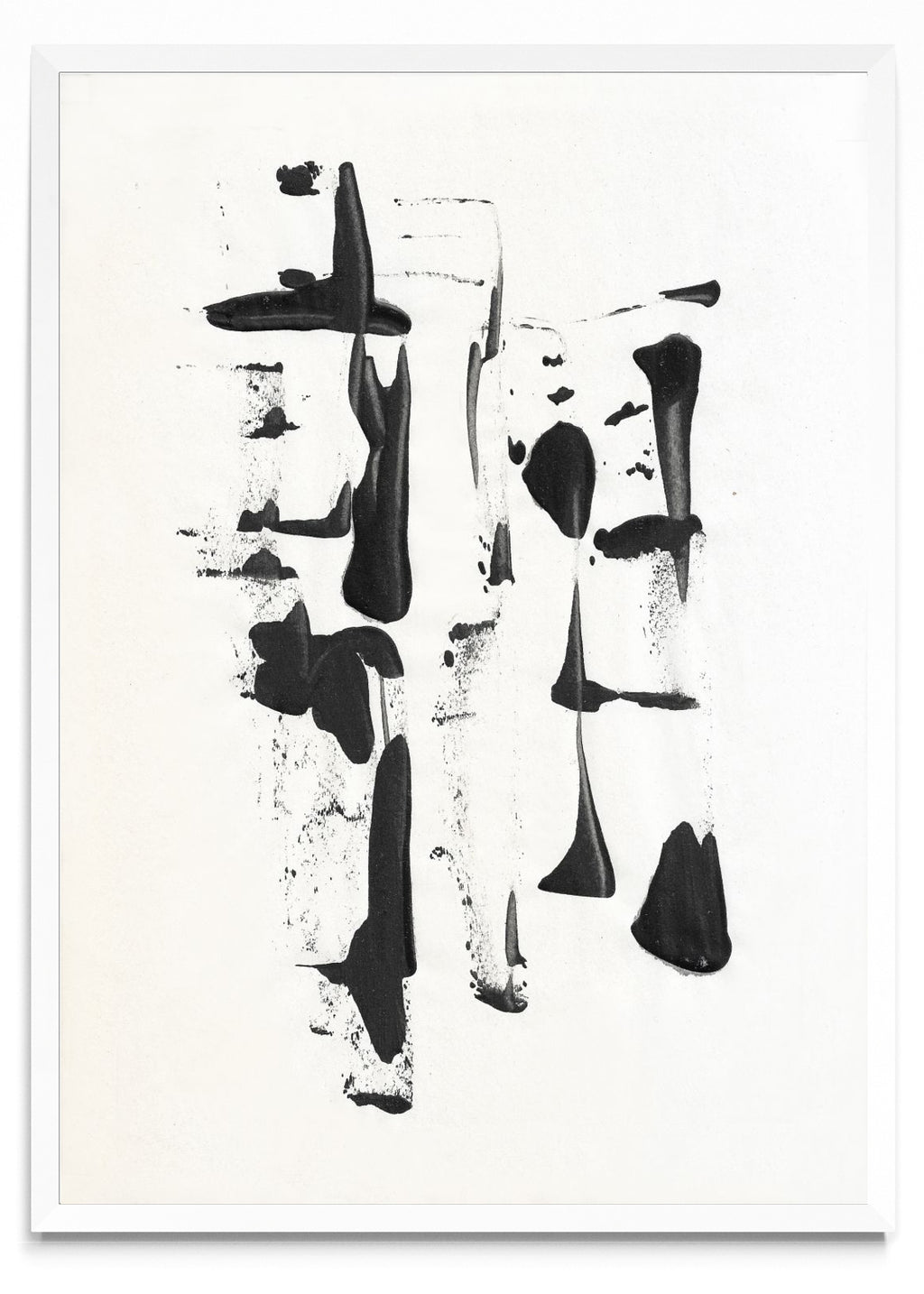 Print #4 - Trazos – - Retrato BL