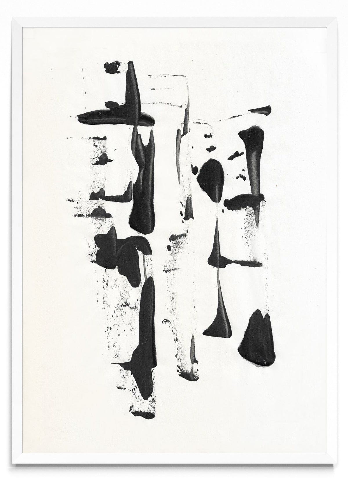 Print #4 - Trazos – - Retrato BL