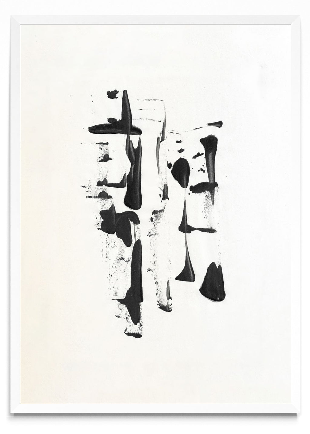 Print #4 - Trazos - Retrato BL