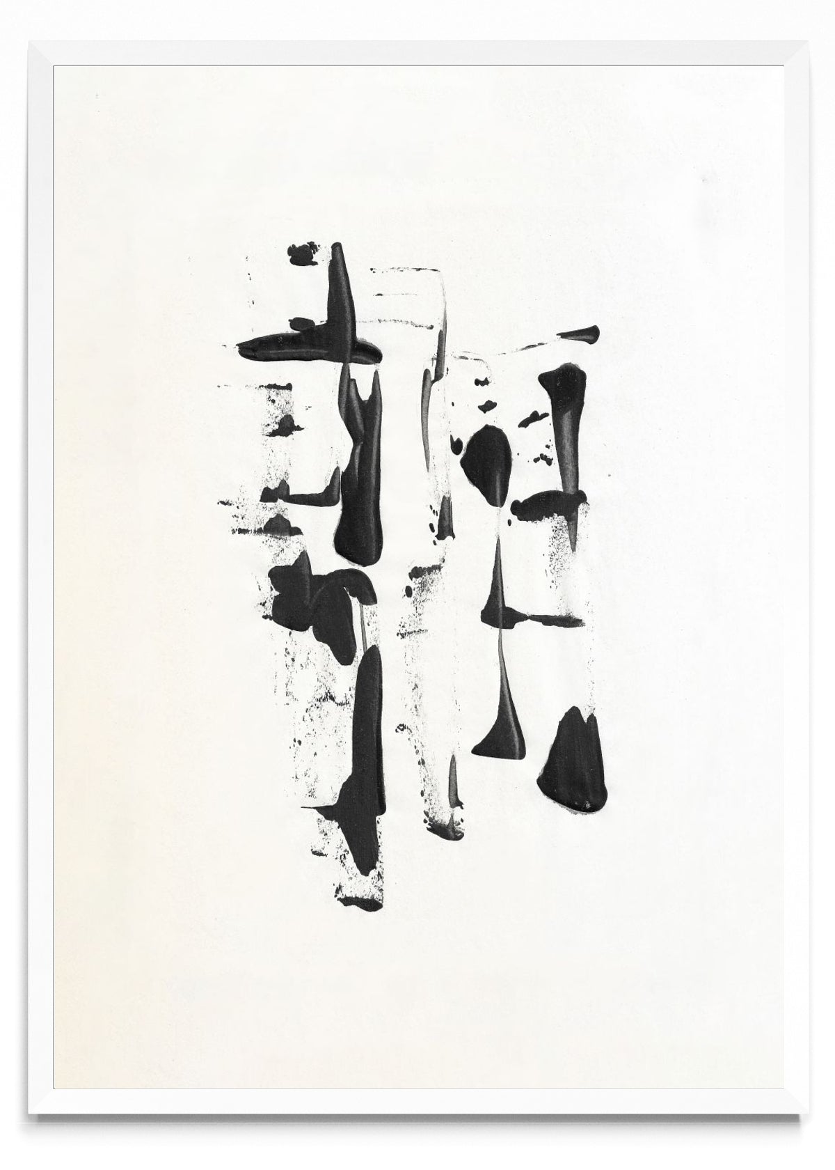Print #4 - Trazos - Retrato BL