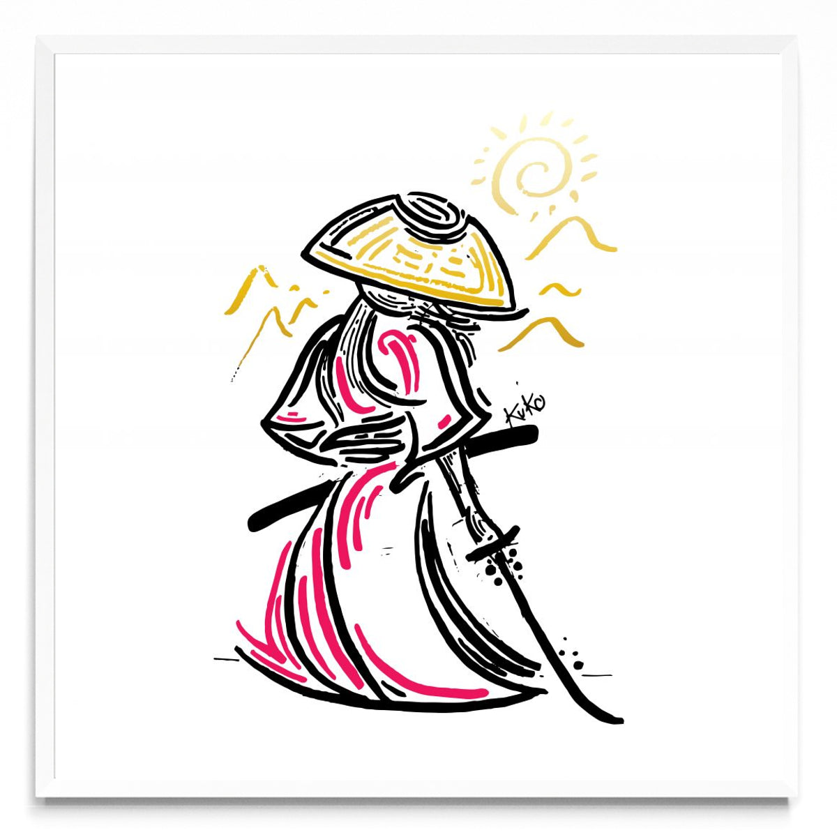 Samurai - Cuadrado BL