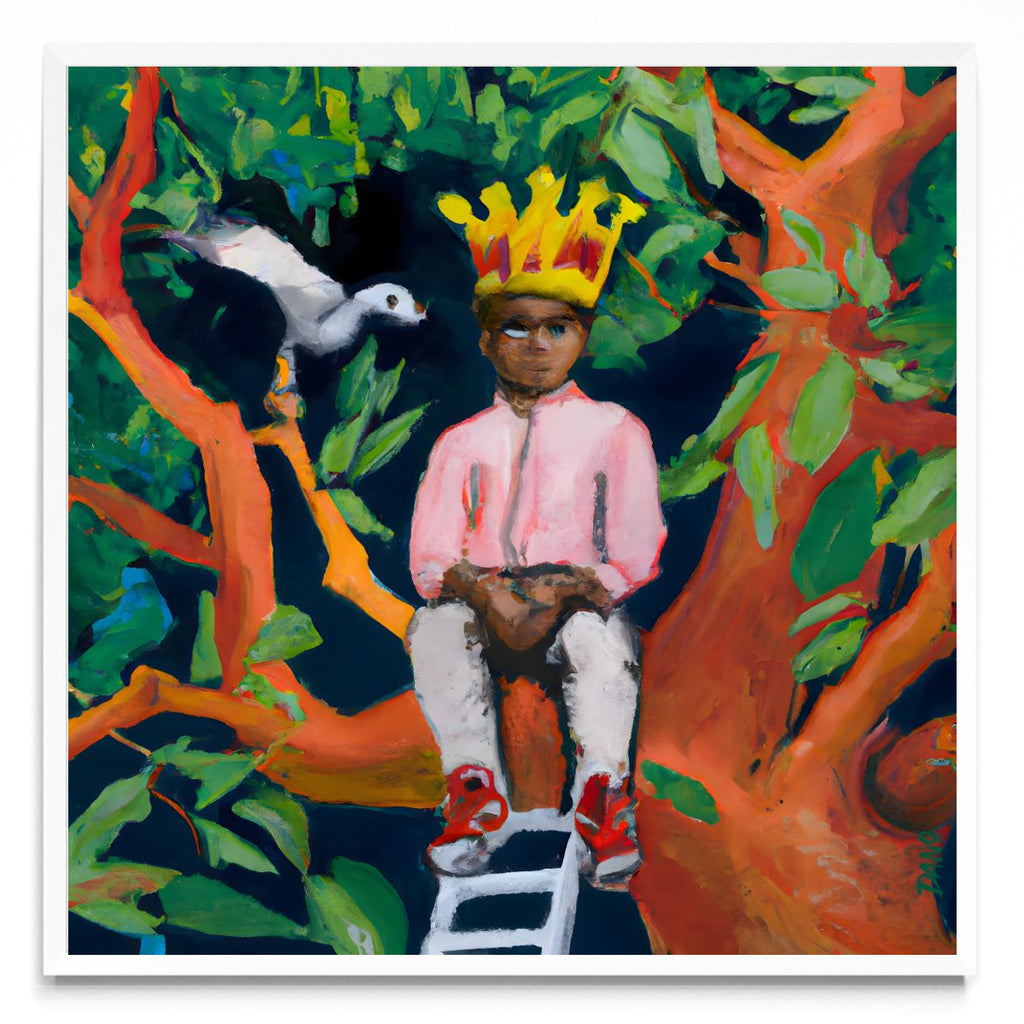 El rey del árbol - Cuadrado BL