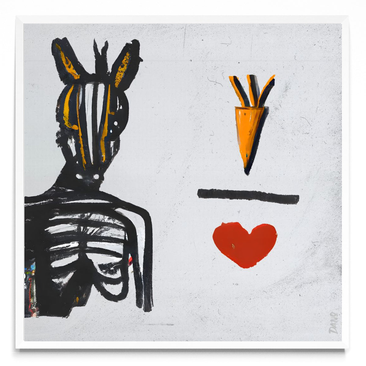 L' Âne Amour - Cuadrado BL