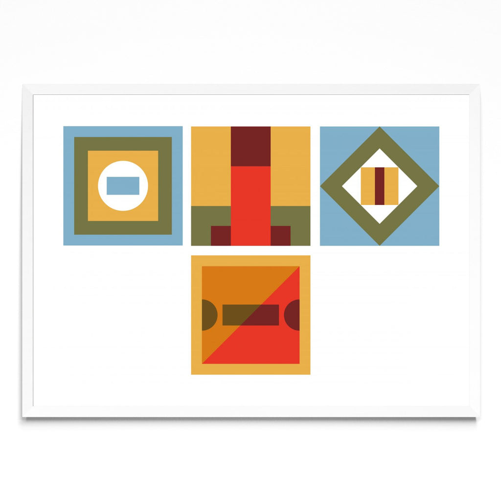 Abstract face - Paisaje BL