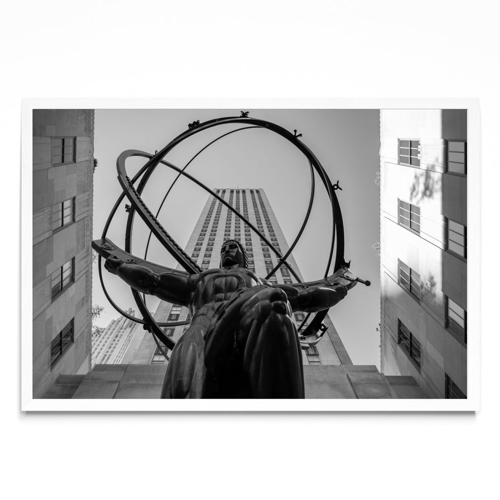 La escultura de Atlas Rockefeller Center - FotoH BL