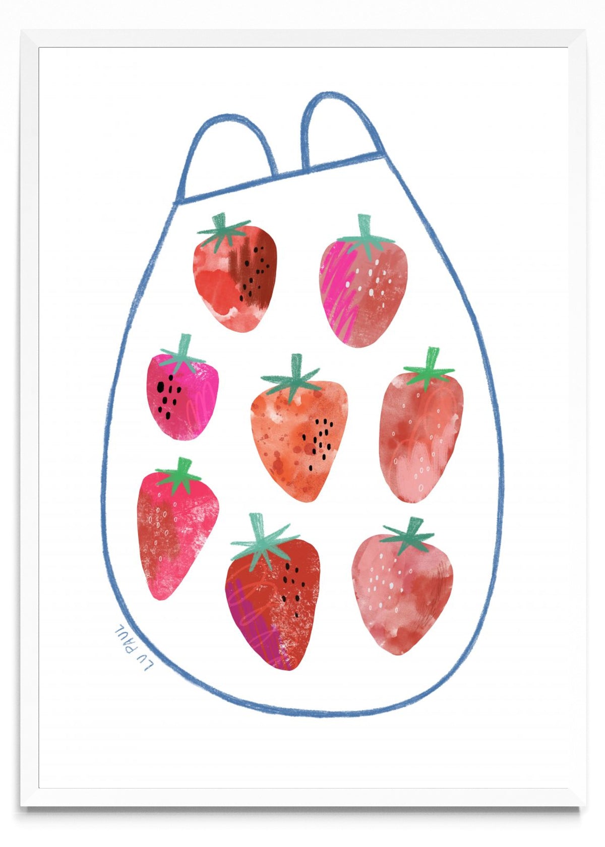 Frutillas - Retrato BL