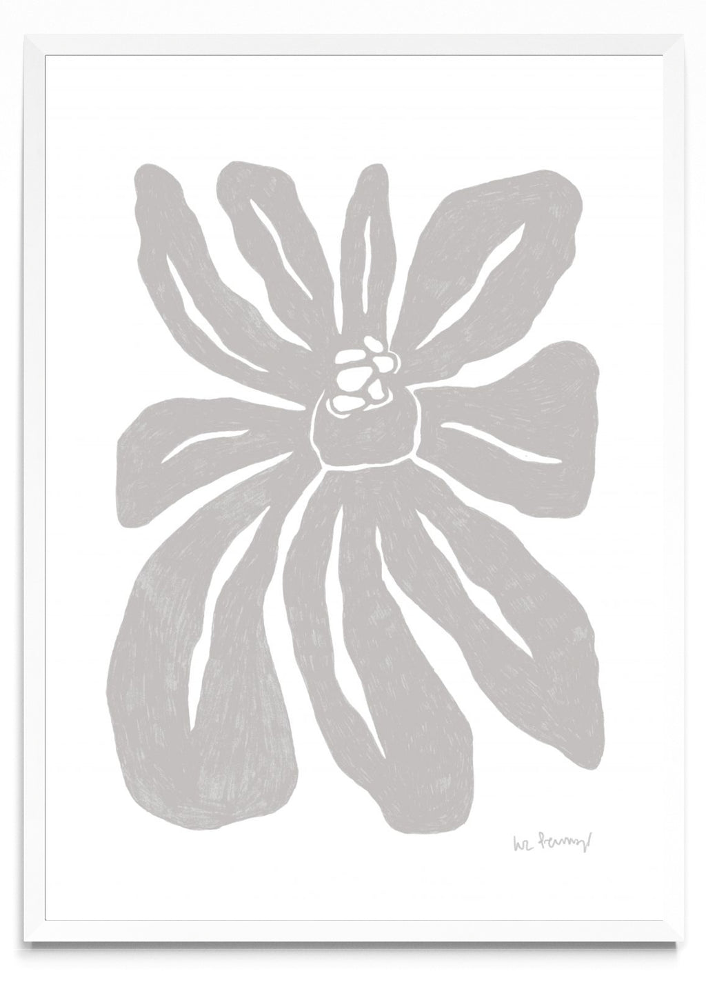 Flor neutra 1 - Retrato BL
