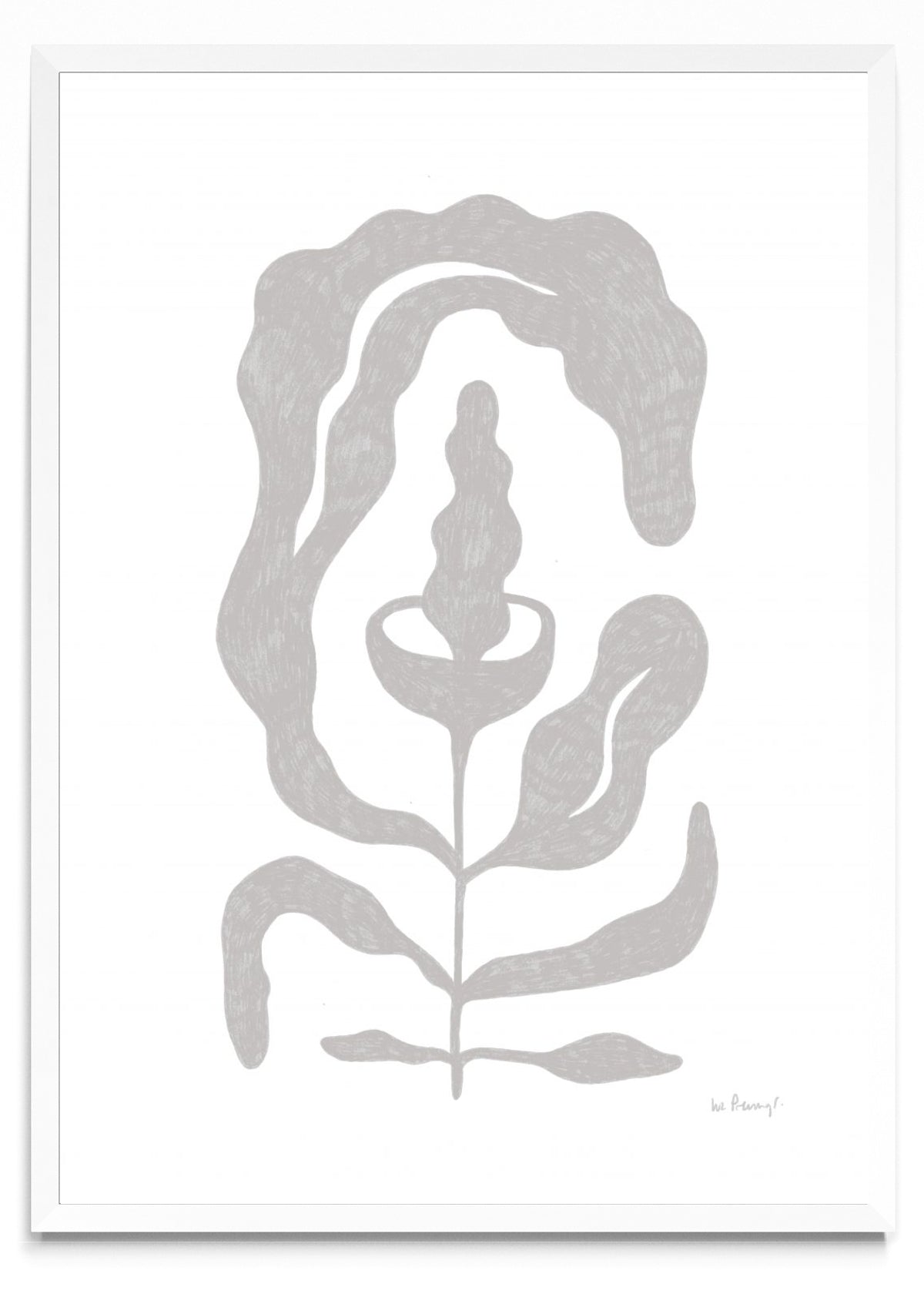Flor neutra 4 - Retrato BL