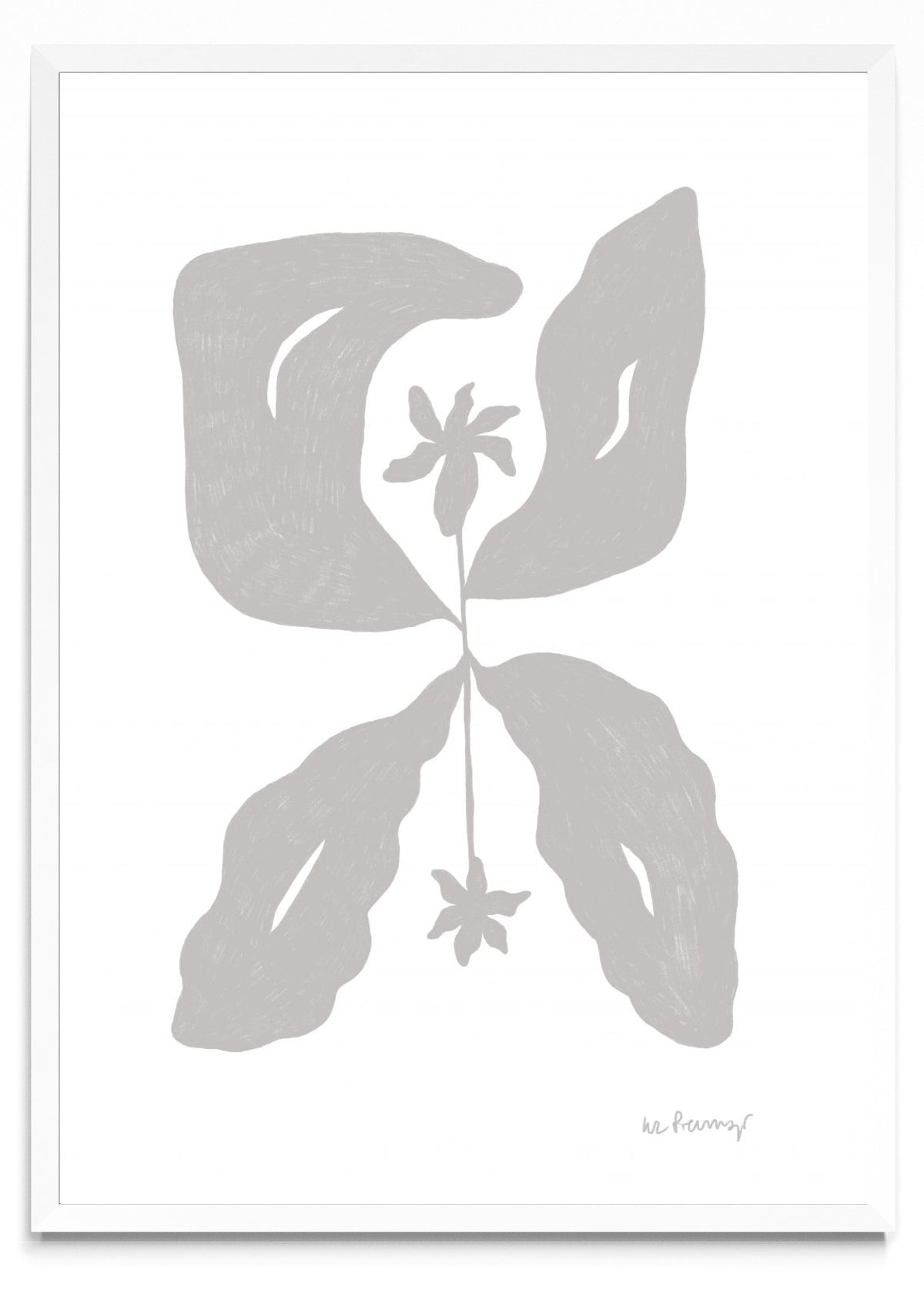 Flor neutra 7 - Retrato BL
