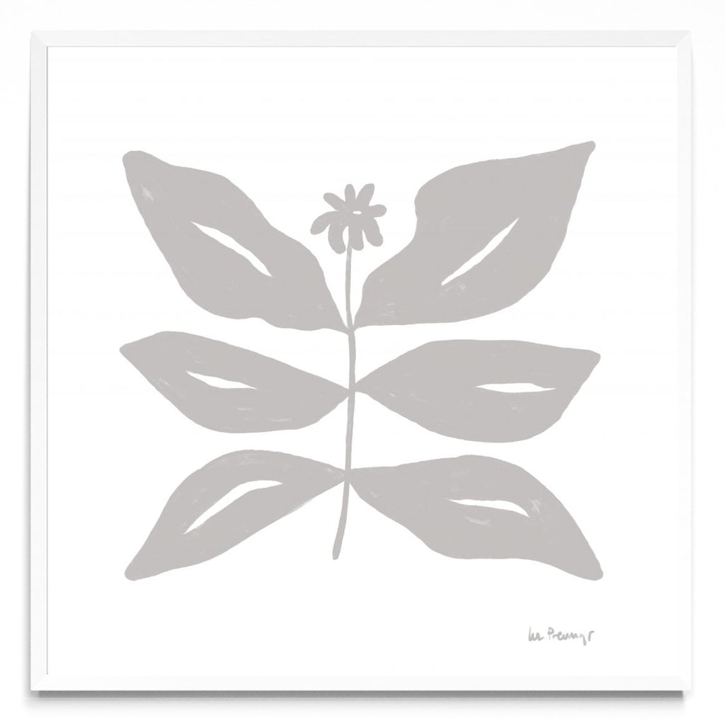 Flor neutra 8 - Cuadrado BL