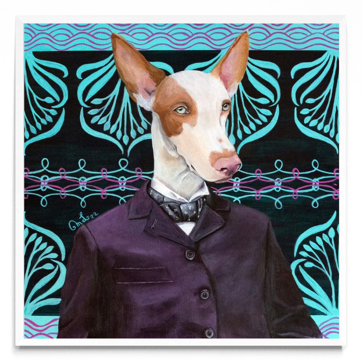 Portrait of a gentleman - Cuadrado BL