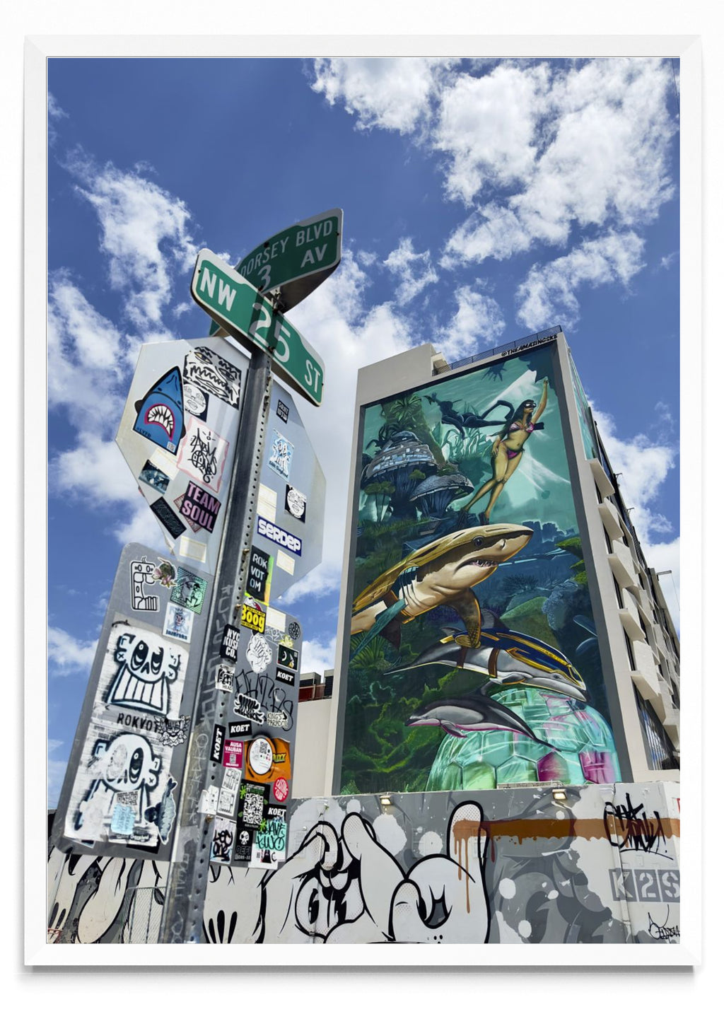 Wynwood wall - Retrato BL