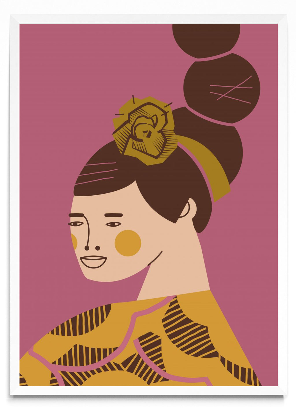 Retrato con vestido Canela - Retrato BL