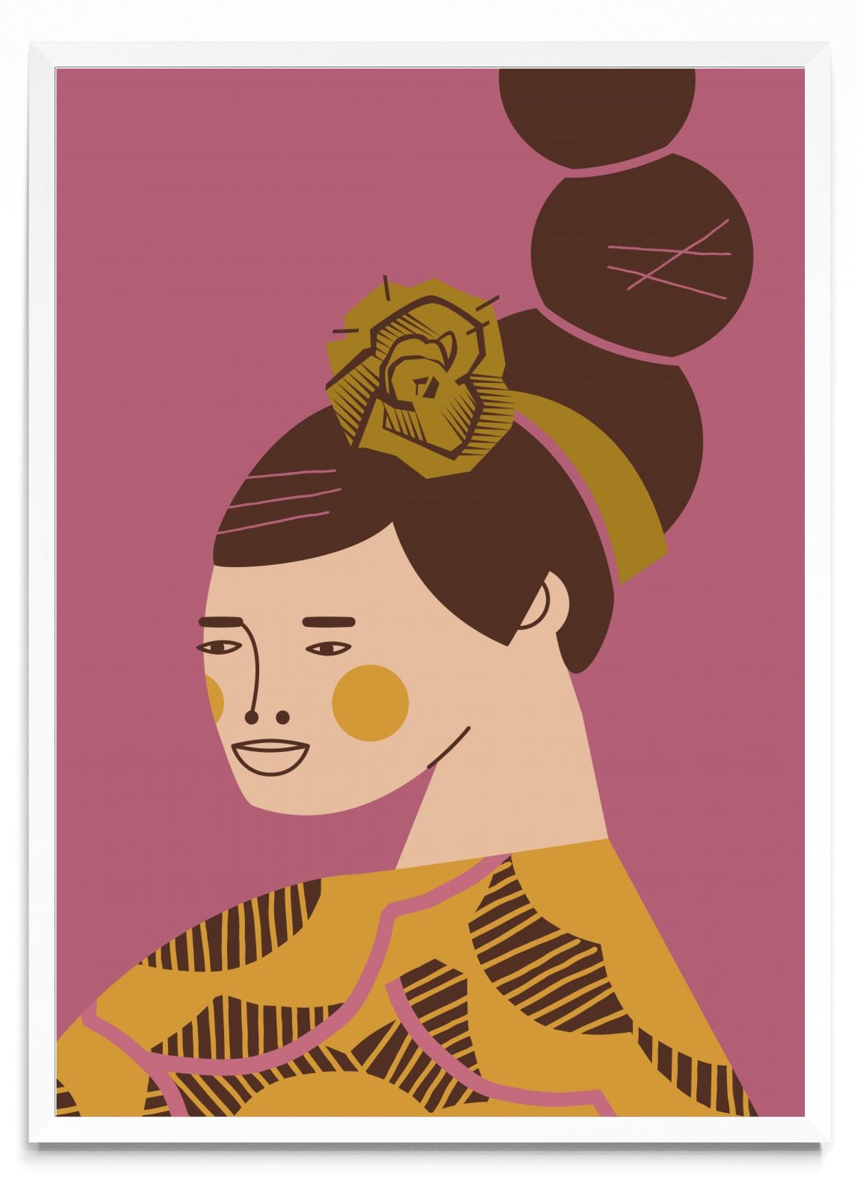 Retrato con vestido Canela - Retrato BL
