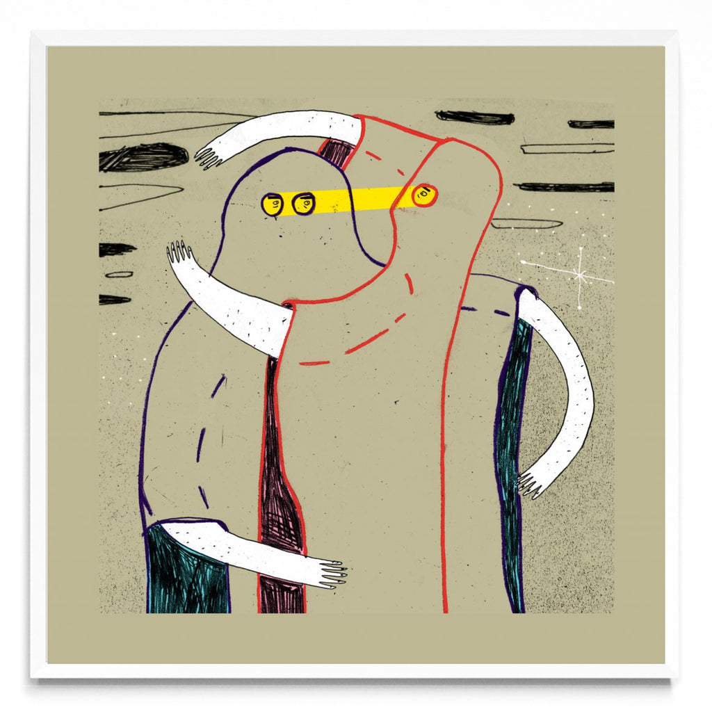 Nuevos abrazos - Cuadrado BL