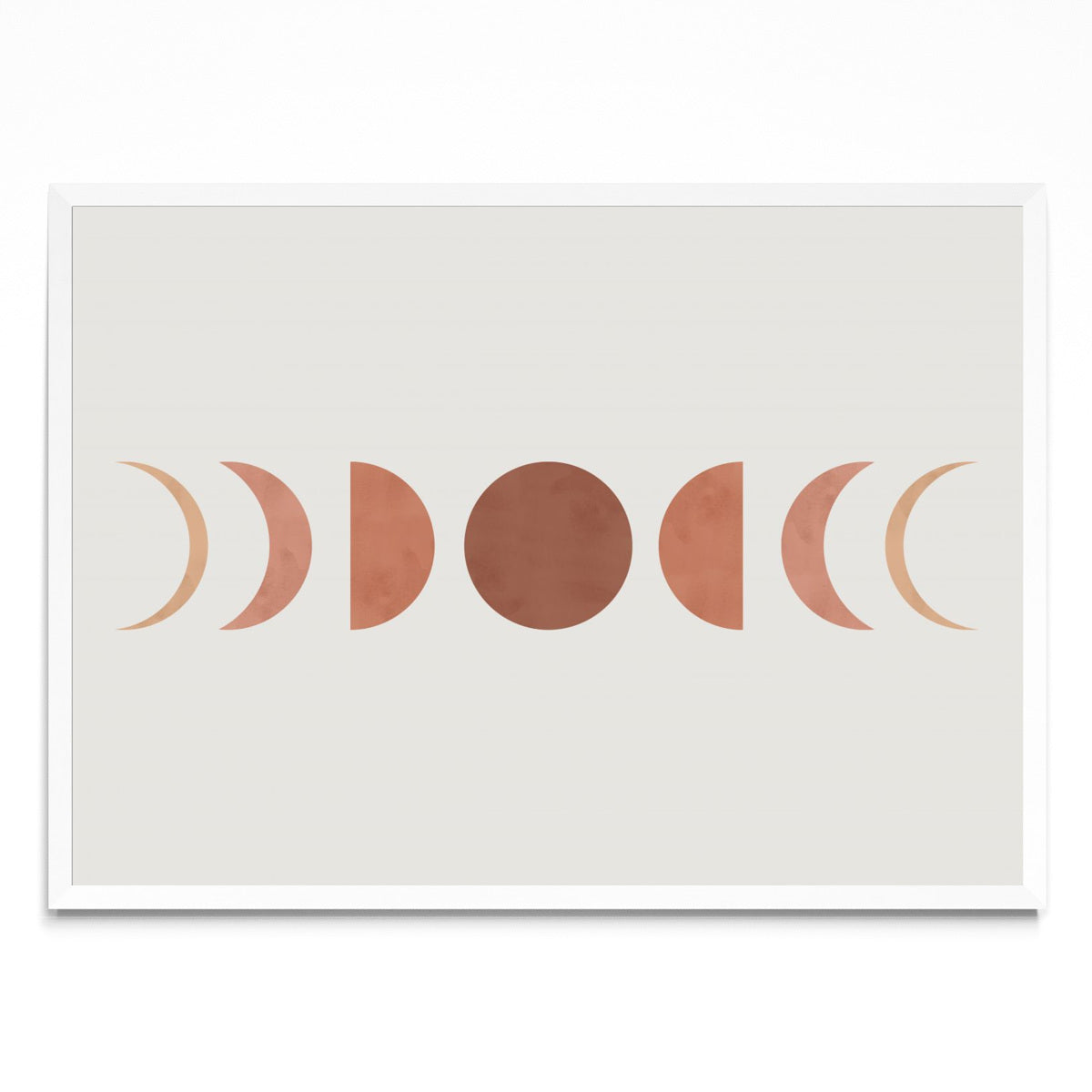 Fases de la luna 1 H - Paisaje BL