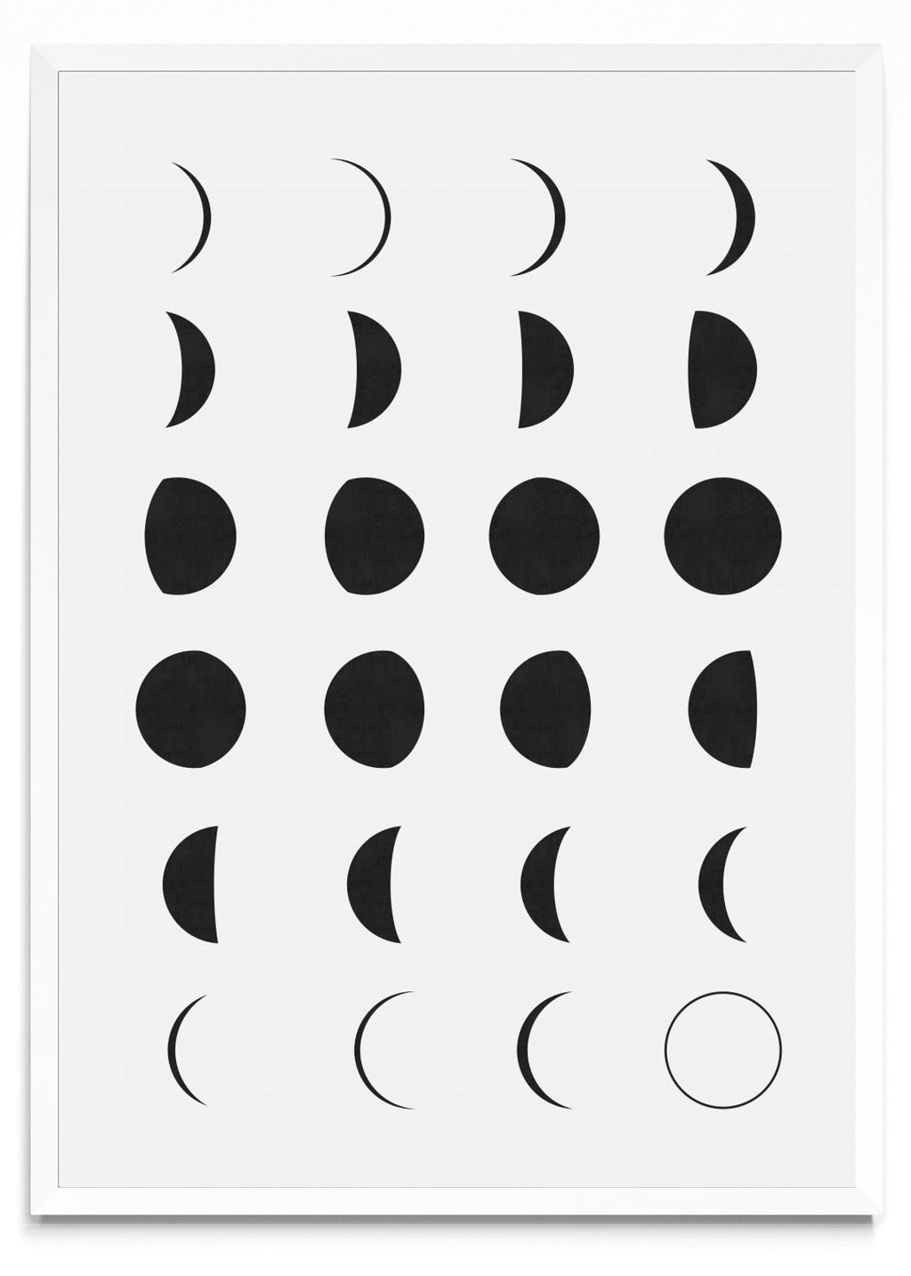 Fases de la luna 5 - Retrato BL