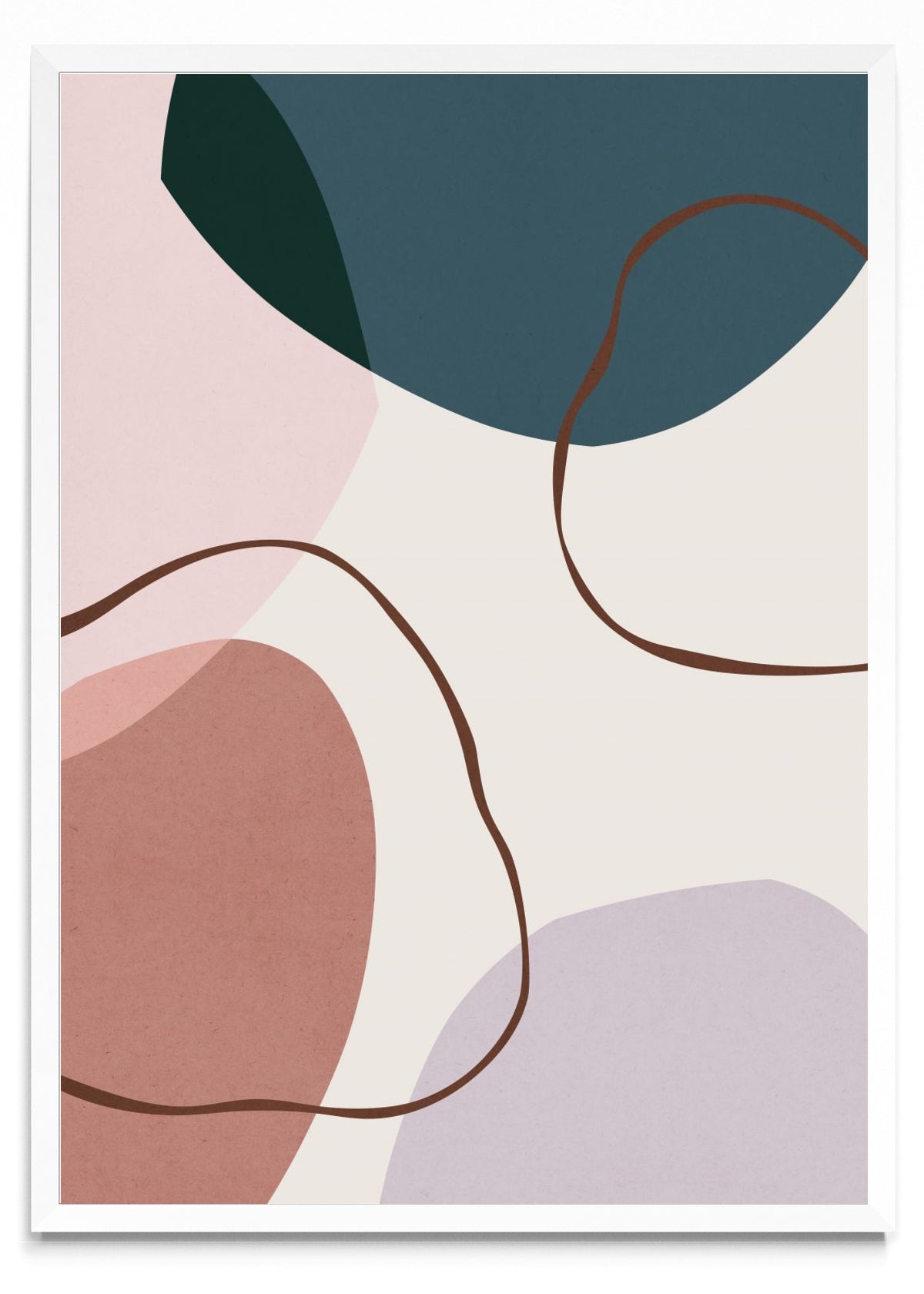 Bohemio abstracto 3 - Retrato BL