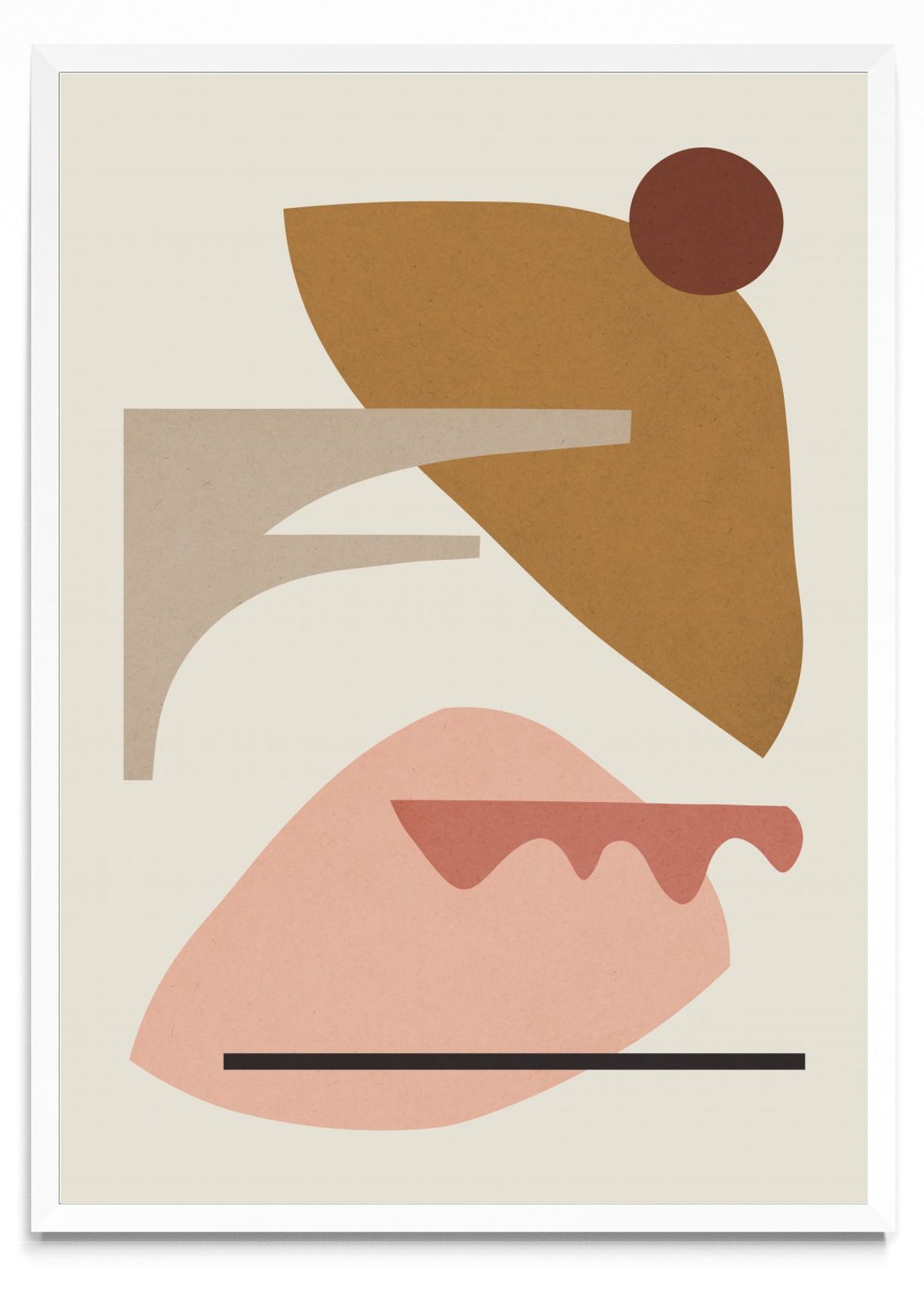Formas organicas 2 - Retrato BL