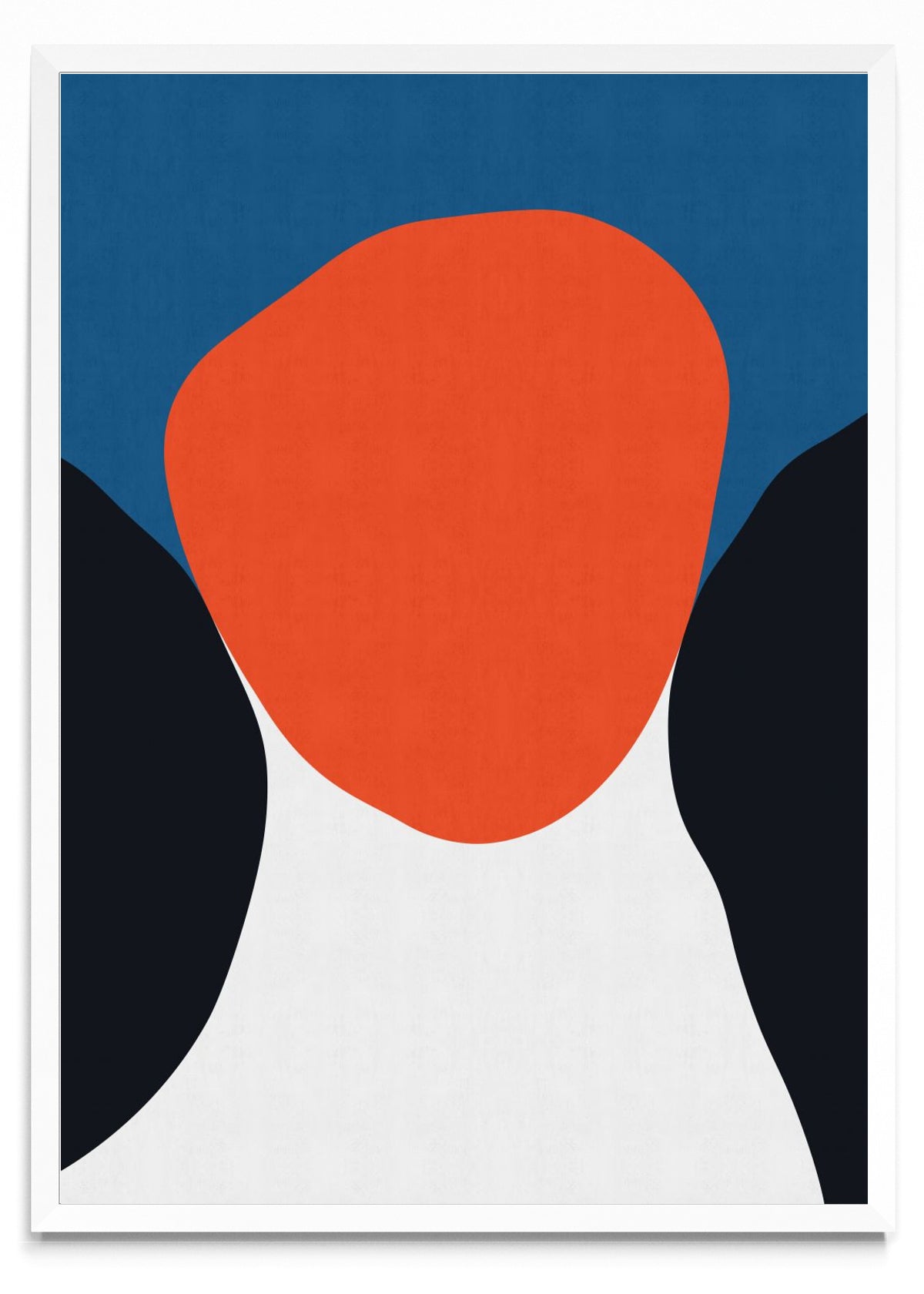 Azul y rojo 4 - Retrato BL