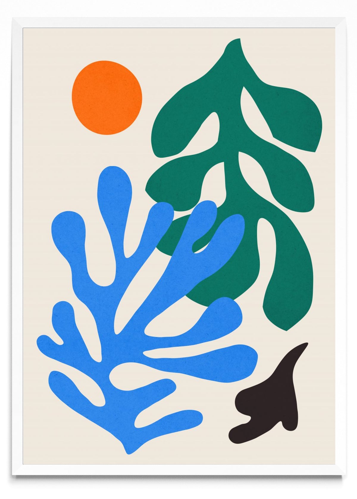 Flores matisse 3 - Retrato BL