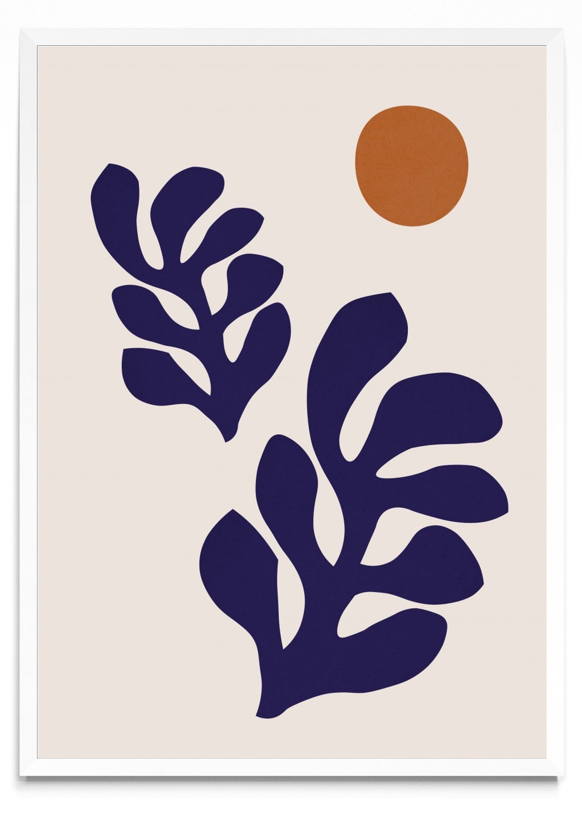 Flores matisse 4 - Retrato BL