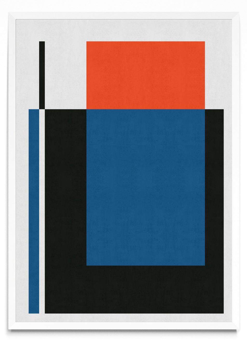Azul y rojo 6 - Retrato BL
