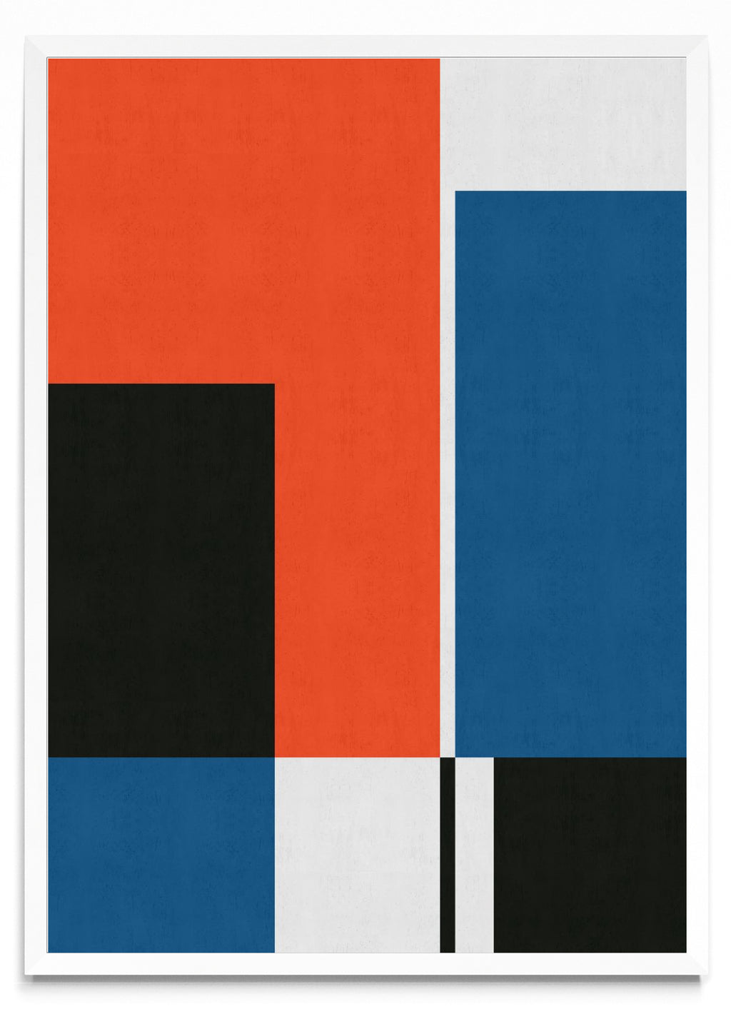 Azul y rojo 7 - Retrato BL