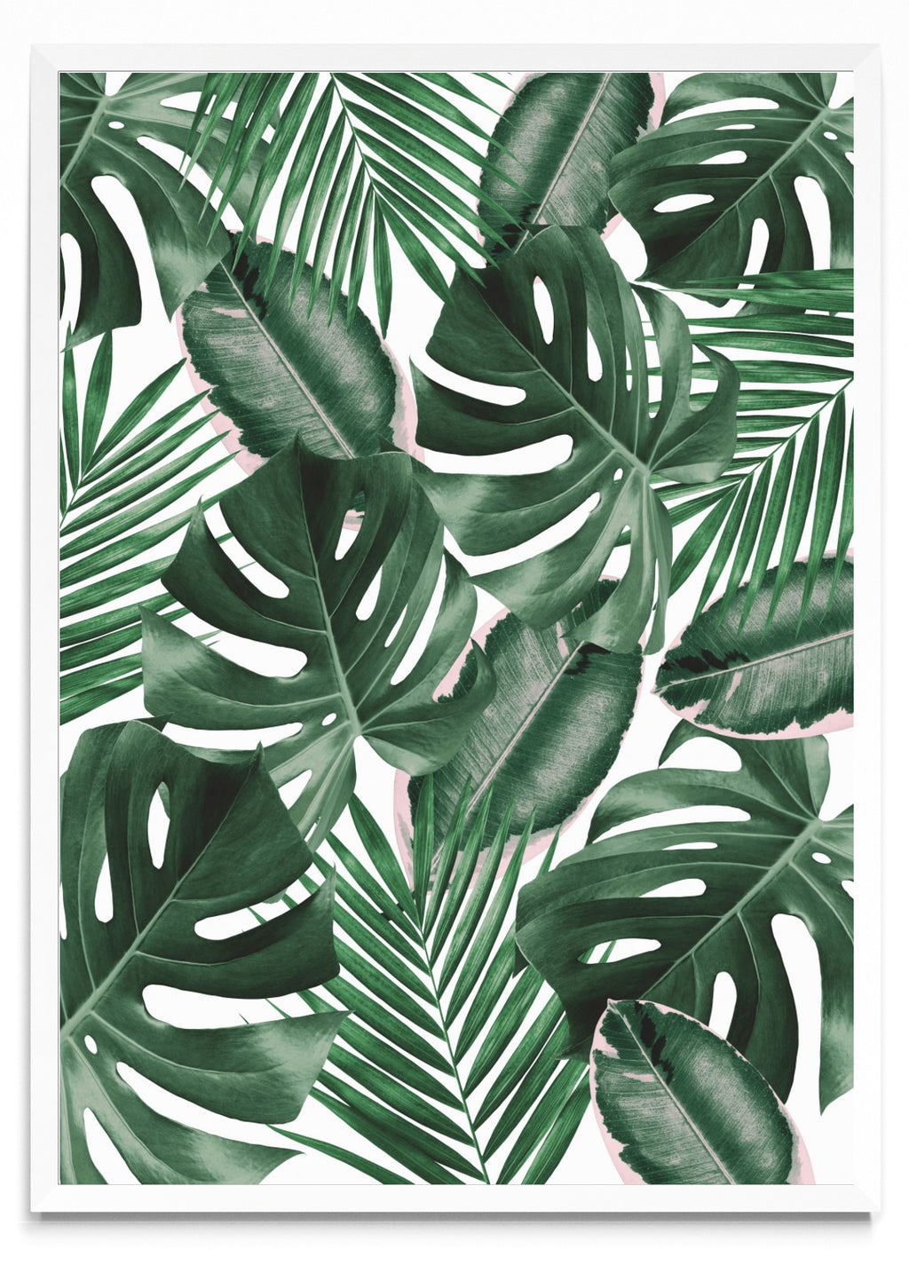 Collage botánico 3 - Retrato BL