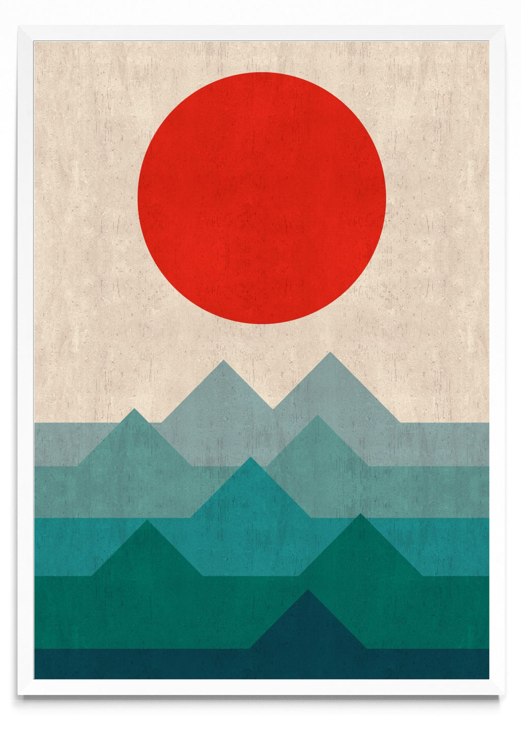 Paisaje geométrico 2 - Retrato BL