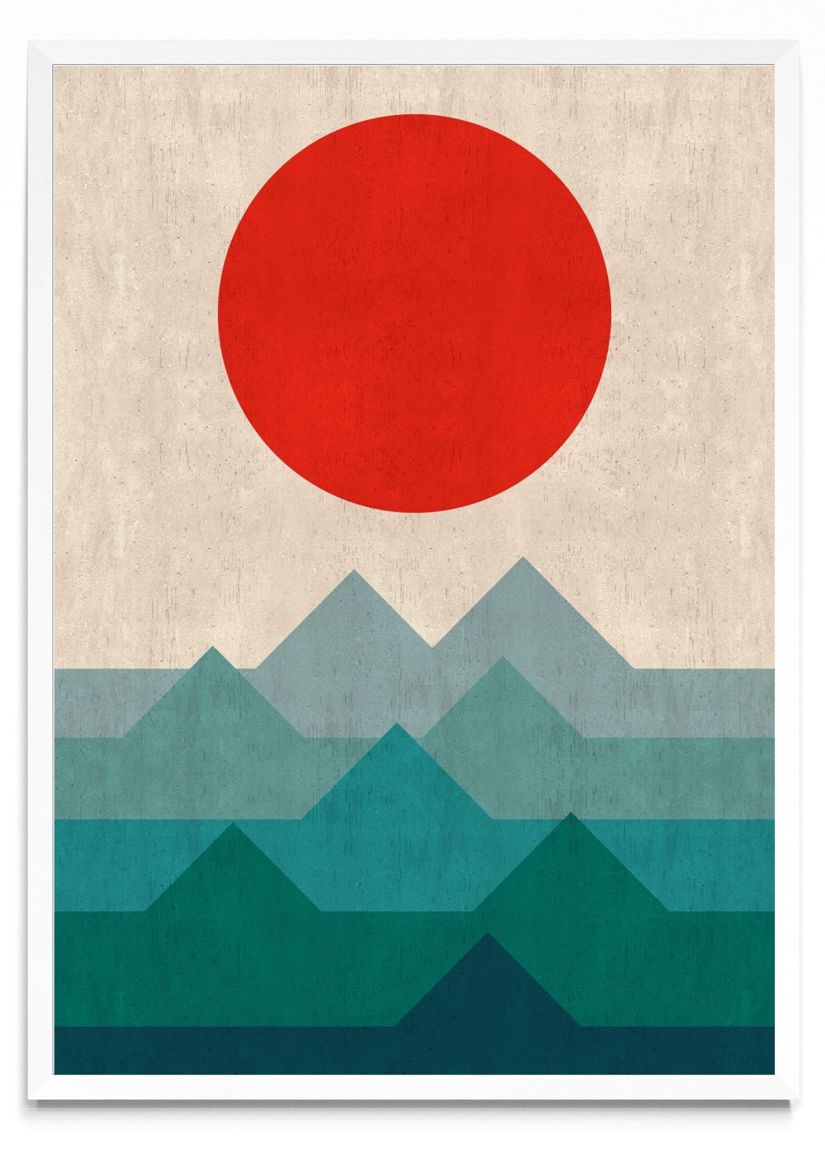 Paisaje geométrico 2 - Retrato BL