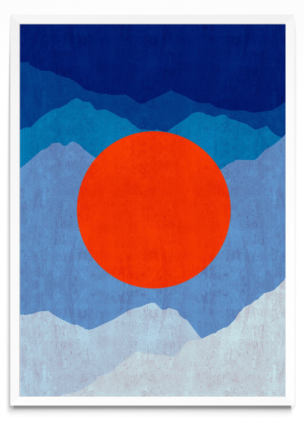 Paisaje geométrico 3 - Retrato BL