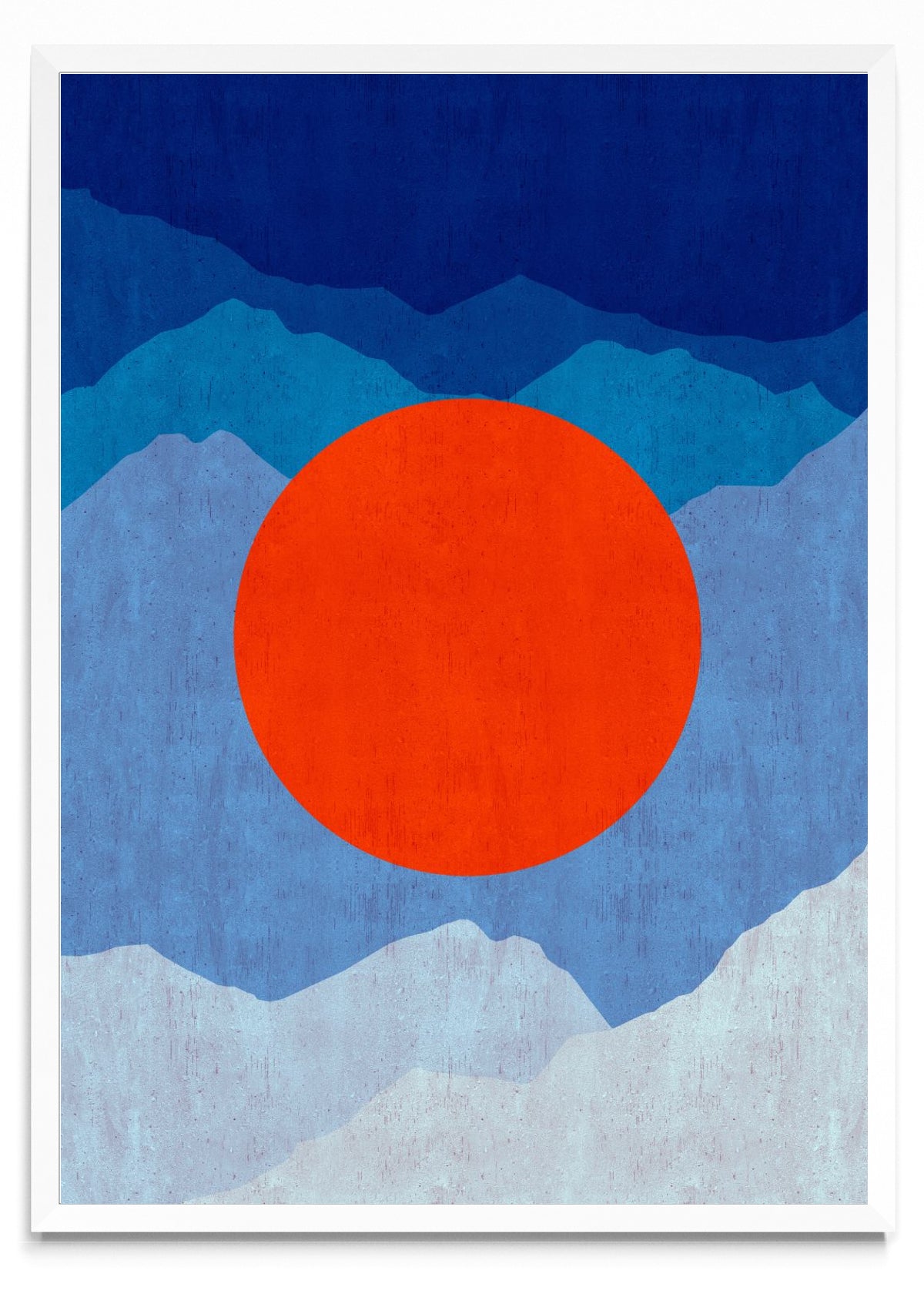 Paisaje geométrico 3 - Retrato BL