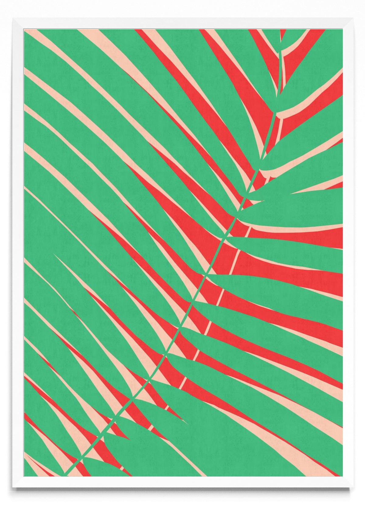 Hojas tropicales 2 - Retrato BL