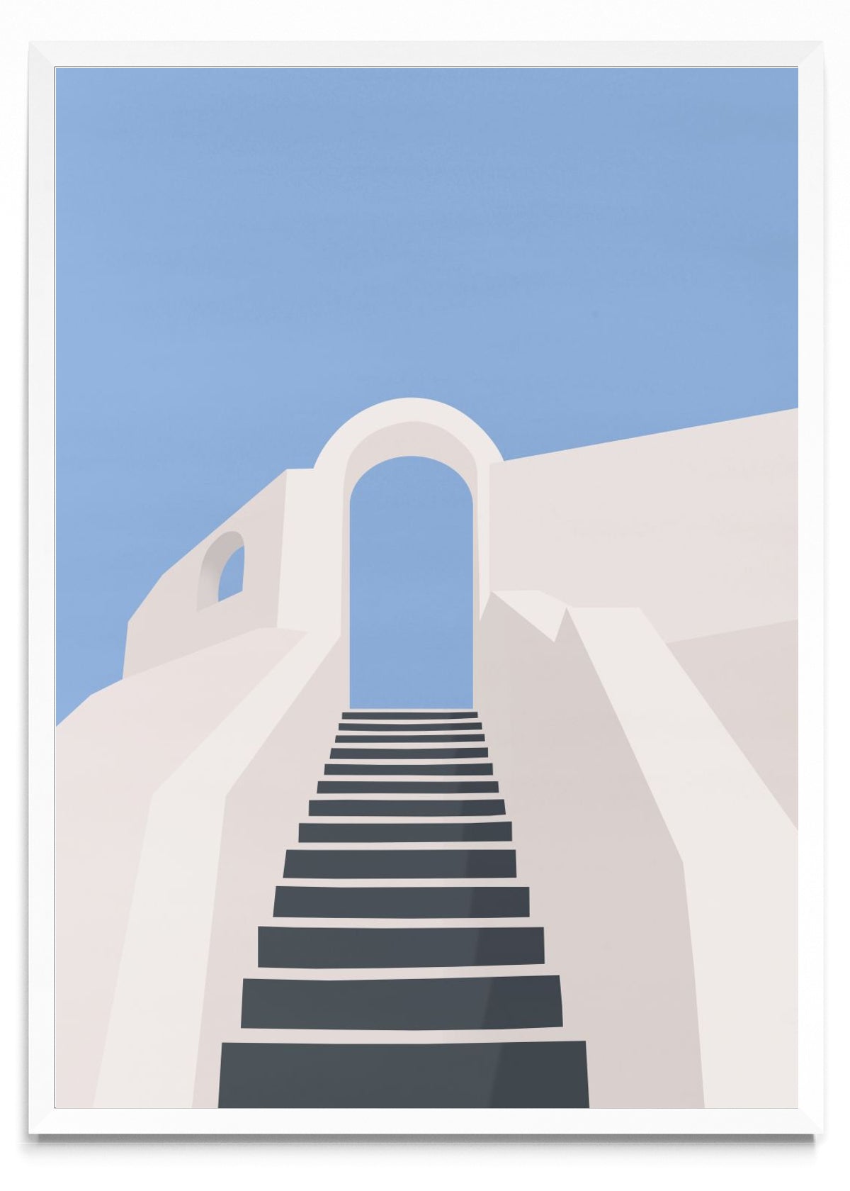 Santorini 1 - Retrato BL