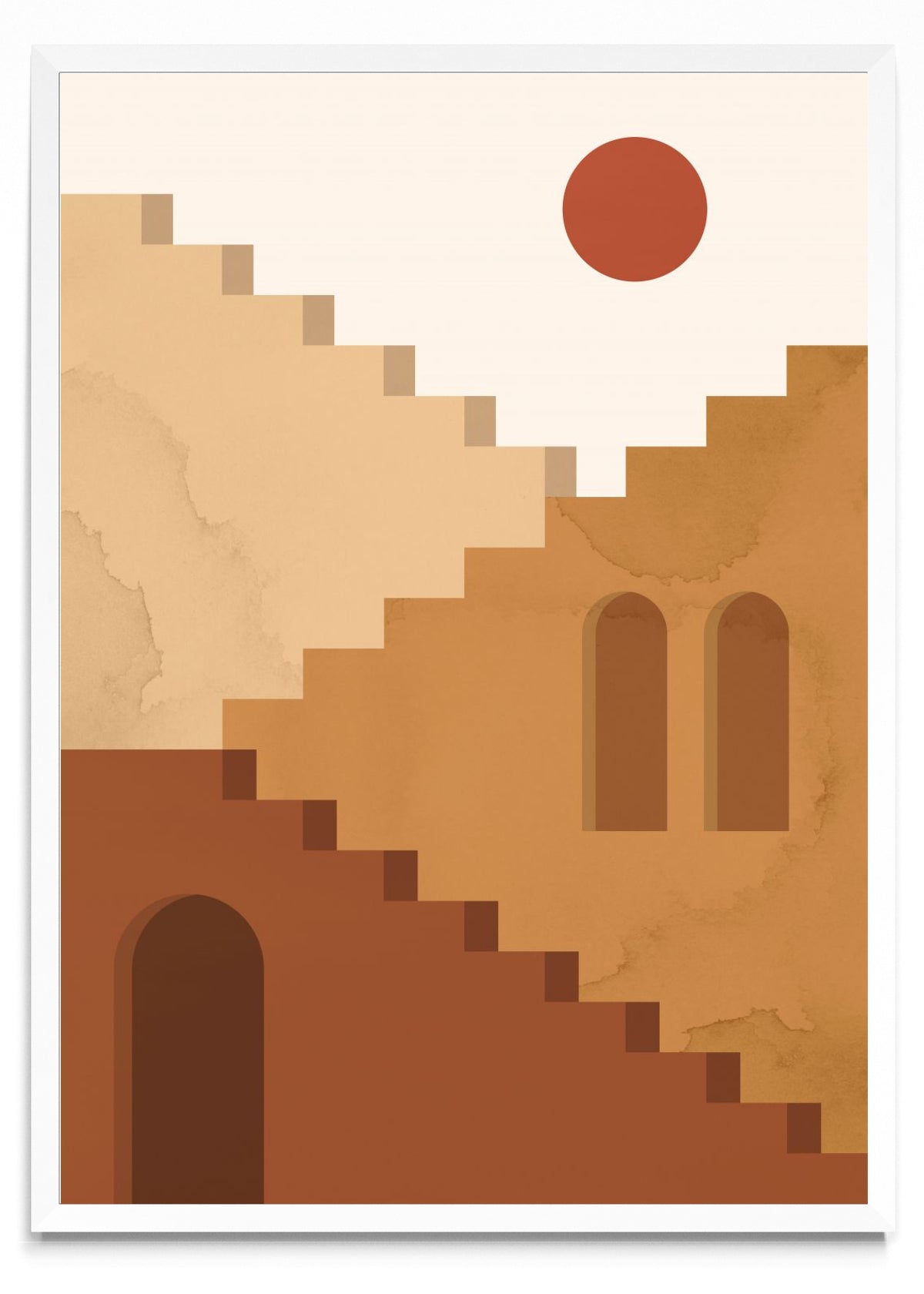 Santorini 2 - Retrato BL