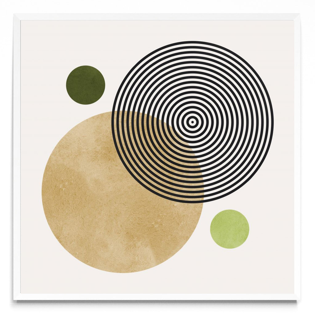 Arte circular 3 - Cuadrado BL