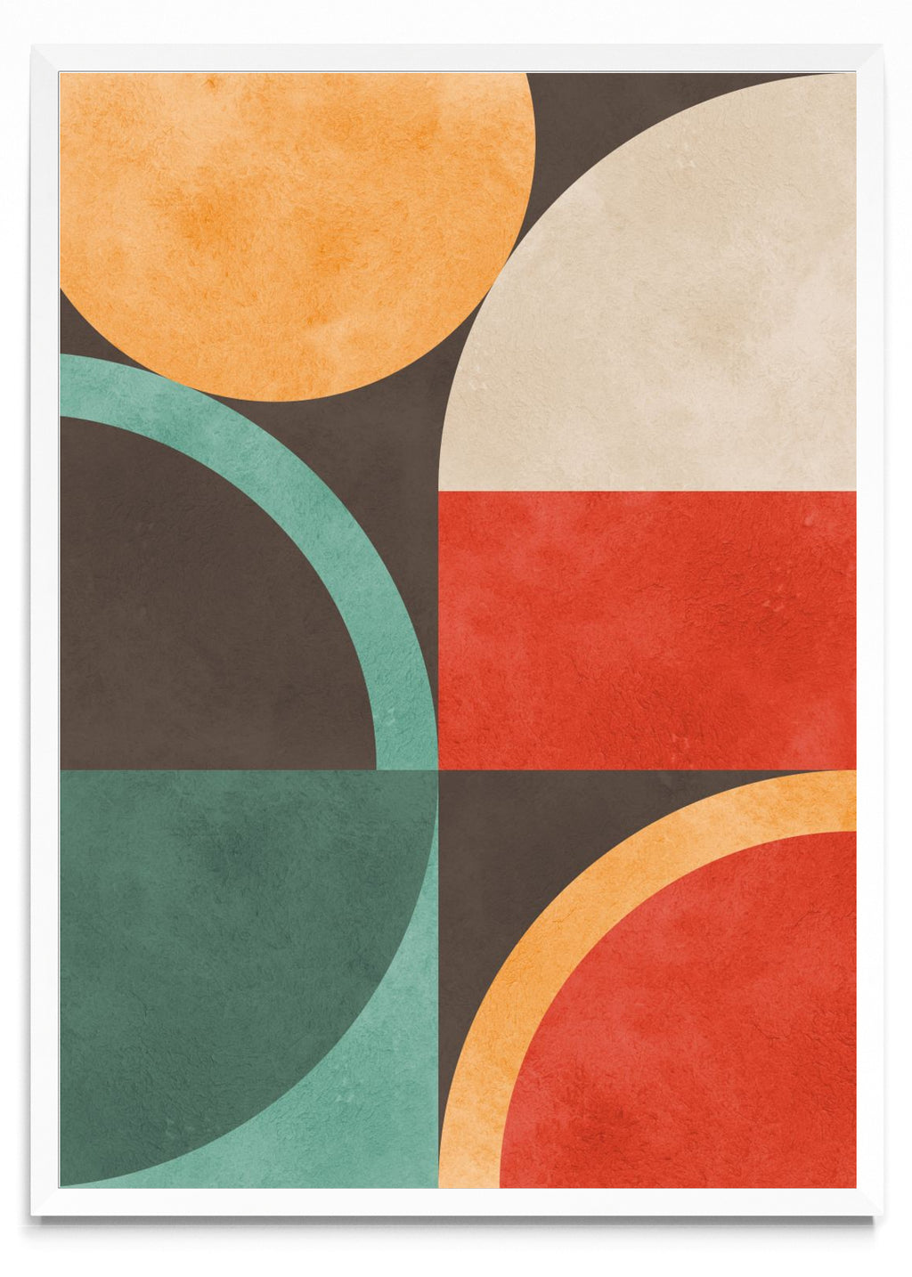 Círculos y semicírculos 28 - Retrato BL