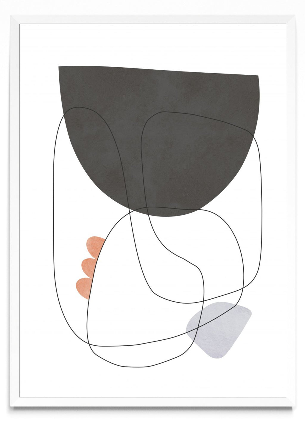 Formas y lineas 4 - Retrato BL