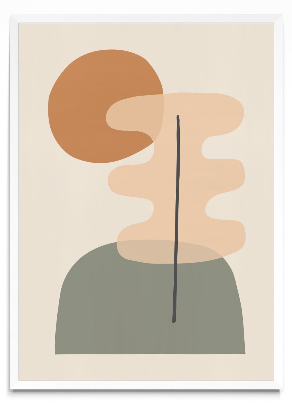 Formas organicas 4 - Retrato BL