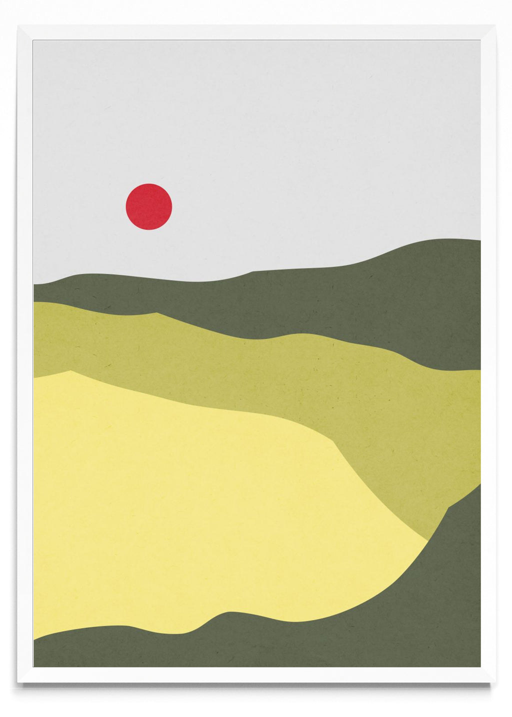Paisaje de acuarela 18 - Retrato BL