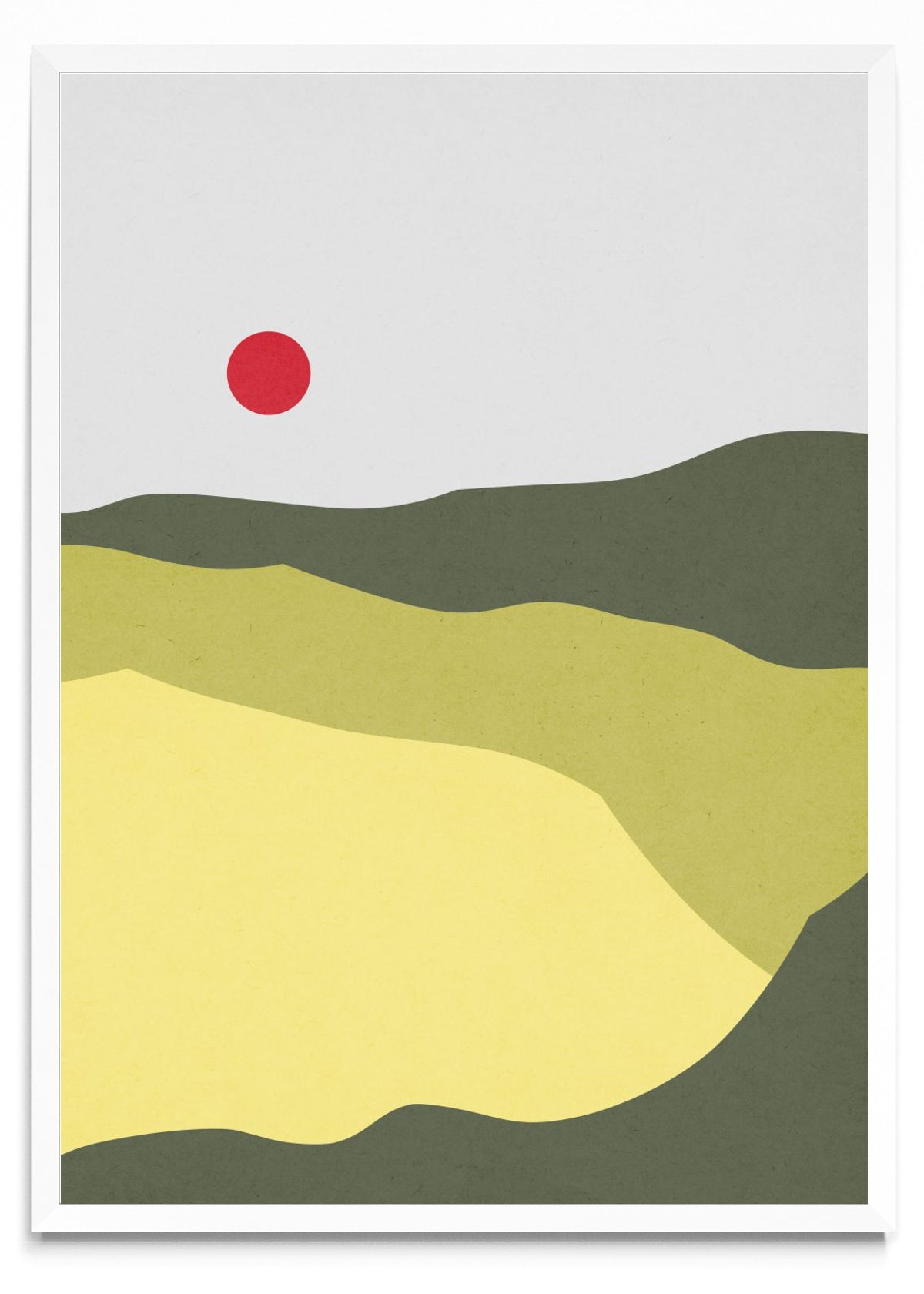 Paisaje de acuarela 18 - Retrato BL
